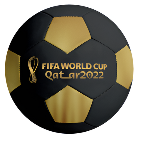 FIFA V00014 World Cup Football Victory, Size 5 - Black/Gold