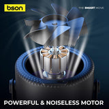 BSON HALO Breeze desktop fan - Bson Halo Breeze Desktop Fan, 2 in 1 Cooling Fan & Atmosphere Night Light, Silent Operation with 5 Wind Speed Settings, LED Digital Display Screen, & 360° Rotation, Supports Wall Mounting & Hanging