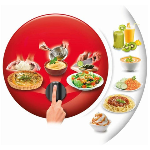 Moulinex 800Watts, Easy Force Food Processor - FP2471