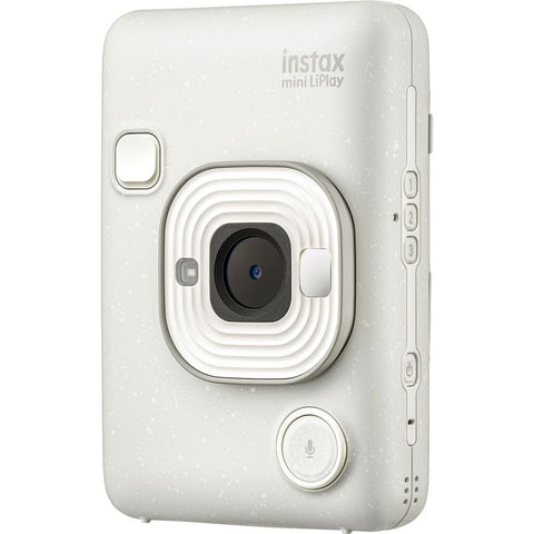 Fujifilm Instax Mini LiPlay Hybrid Instant Camera - Misty White