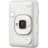 Fujifilm Instax Mini LiPlay Hybrid Instant Camera - Misty White