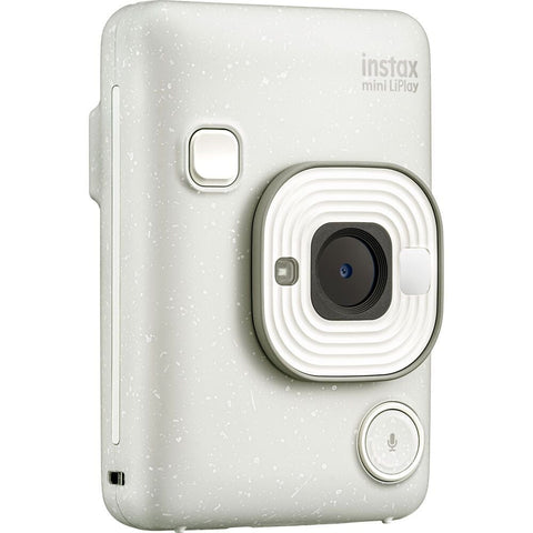 Fujifilm Instax Mini LiPlay Hybrid Instant Camera - Misty White