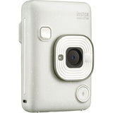 Fujifilm Instax Mini LiPlay Hybrid Instant Camera - Misty White