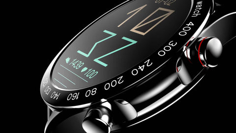 HiFuture GoPro Stainless smartwatch-(Black)