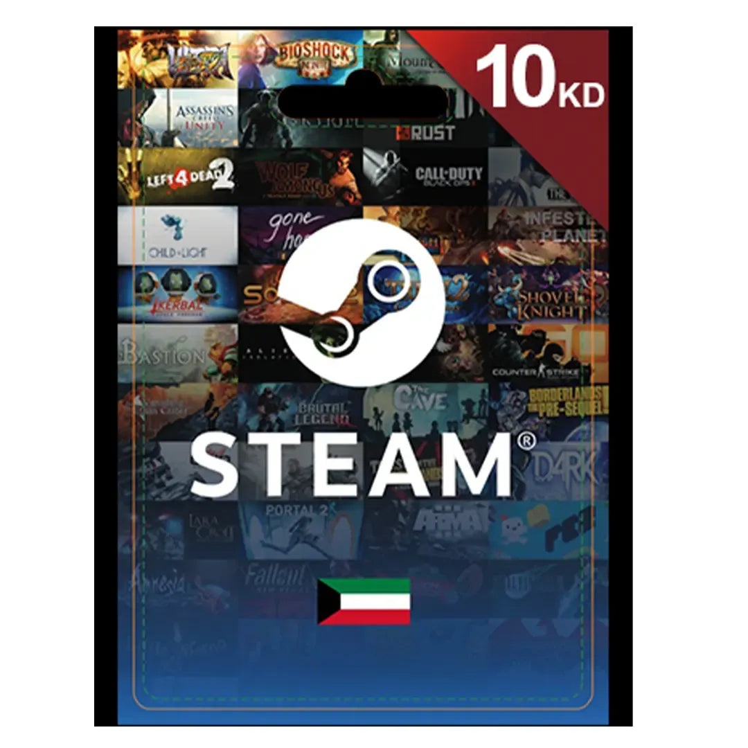Steam  10 KWD Kuwait Store Steam  10 KWD Kuwait Store