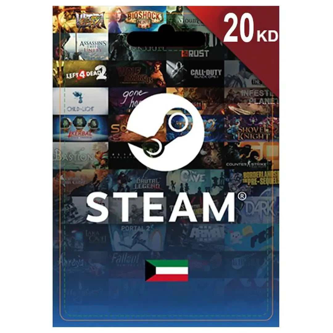 Steam  20 KWD Kuwait Store Steam  20 KWD Kuwait Store