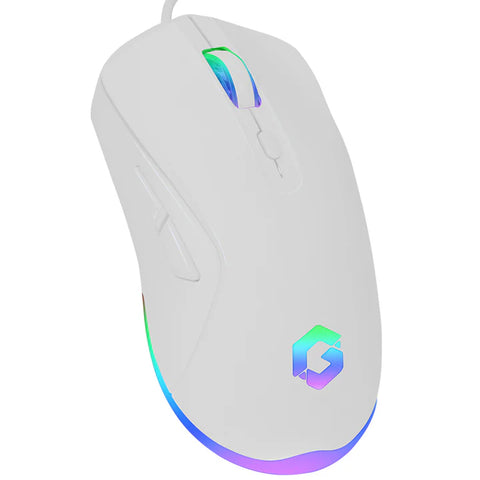 GAMEON GO-CYPHERW-XL-W All-In-One Gaming Bundle (Keyboard, Headset, Mouse & Mousepad)