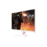 شاشة ألعاب جيم أون GOAM24FHD200IPS من سلسلة Marksman مقاس 24 بوصة بدقة FHD ومعدل تحديث 200Hz (تدعم PS5) – أبيض