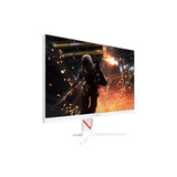 شاشة ألعاب جيم أون GOAM24FHD200IPS من سلسلة Marksman مقاس 24 بوصة بدقة FHD ومعدل تحديث 200Hz (تدعم PS5) – أبيض