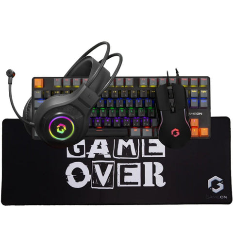 GAMEON VIPER X All-In-One Gaming Bundle (Mechanical Keyboard, Headset, Mouse & Mousepad)
