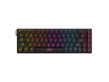 Gamax GM-204, 4-in-1 Wired PC Gaming Accessory Set with Arabic Mechanical Keyboard – Black