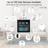 Gopeta 4-Inch Multi-Functional Smart Control Panel for Home Automation