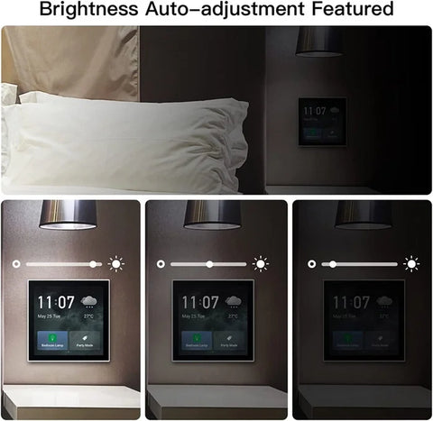 Gopeta 4-Inch Multi-Functional Smart Control Panel for Home Automation