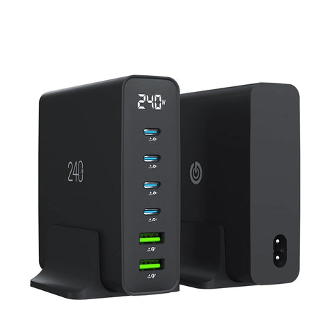 Goui GaN 240W Desktop Charger – UK Plug