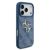 Guess, Magsafe PU Leather Case With Big 4G & Classic Logo, iphone 17 Pro