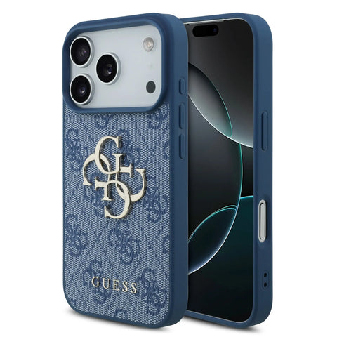 Guess, Magsafe PU Leather Case With Big 4G & Classic Logo, iphone 17 Pro