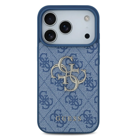 Guess, Magsafe PU Leather Case With Big 4G & Classic Logo, iphone 17 Pro
