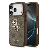 Guess, Magsafe PU Leather Case With Big 4G & Classic Logo, iphone 17 Pro