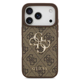 Guess, Magsafe PU Leather Case With Big 4G & Classic Logo, iphone 17 Pro