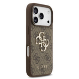 Guess, Magsafe PU Leather Case With Big 4G & Classic Logo, iphone 17 Pro