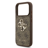 Guess, Magsafe PU Leather Case With Big 4G & Classic Logo, iphone 17 Pro
