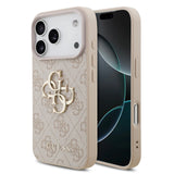 Guess, Magsafe PU Leather Case With Big 4G & Classic Logo, iphone 17 Pro