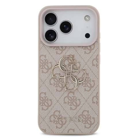 Guess, Magsafe PU Leather Case With Big 4G & Classic Logo, iphone 17 Pro