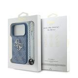 Guess, 4G PU Leather Case with Big 4G & Classic Logo with Wrist Strap, iPhone 17 Pro
