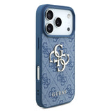 Guess, 4G PU Leather Case with Big 4G & Classic Logo with Wrist Strap, iPhone 17 Pro