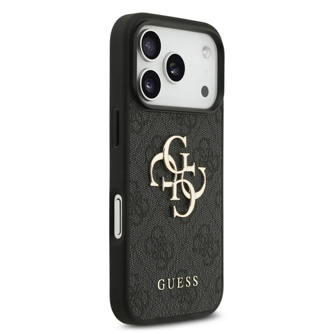 Guess, 4G PU Leather Case with Big 4G & Classic Logo with Wrist Strap, iPhone 17 Pro