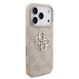 Guess, 4G PU Leather Case with Big 4G & Classic Logo with Wrist Strap, iPhone 17 Pro Max