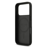 Guess, MagSafe 4G PU Leather Case with Round Patch & Classic Logo, iPhone 17 Pro