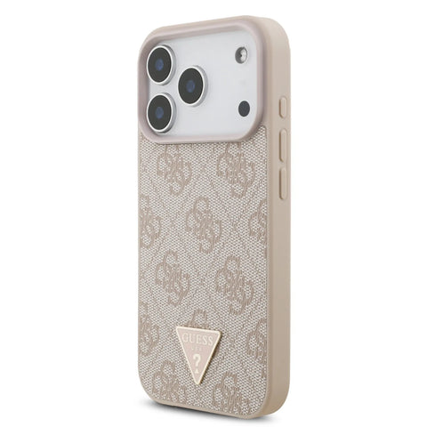 Guess, MagSafe 4G PU Leather Case with Small 4G Logo & Lanyard, iPhone 17 Pro