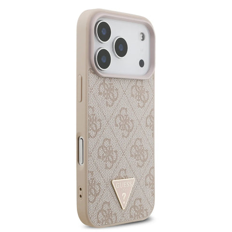Guess, MagSafe 4G PU Leather Case with Small 4G Logo & Lanyard, iPhone 17 Pro