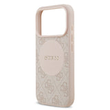 Guess, MagSafe 4G PU Leather Case with Round Patch & Classic Logo, iPhone 17 Pro Max