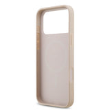 Guess, MagSafe 4G PU Leather Case with Small 4G & Classic Metal Logo, iPhone 17 Pro Max