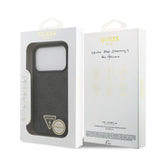 Guess, MagSafe 4G PU Leather Case with Triangle Logo, iPhone 17 Pro Max