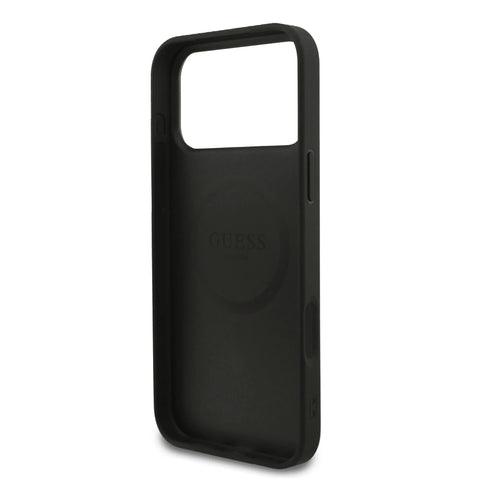 Guess, MagSafe 4G PU Leather Case With Small 4G Logo & Lanyard, iphone 17 Pro Max