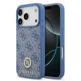Guess, MagSafe 4G PU Leather Case with Classic & Strass Logo, iPhone 17 Pro