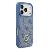 Guess, MagSafe 4G PU Leather Case with Classic & Strass Logo, iPhone 17 Pro