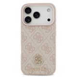 Guess, MagSafe 4G PU Leather Case with Classic & Strass Logo, iPhone 17 Pro