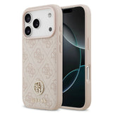 Guess, MagSafe 4G PU Leather Case with Classic & Strass Logo, iPhone 17 Pro