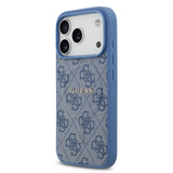 Guess, MagSafe 4G PU Leather Case with Classic Logo, iPhone 17 Pro