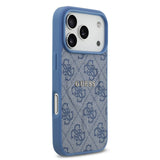 Guess, MagSafe 4G PU Leather Case with Classic Logo, iPhone 17 Pro