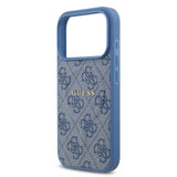 Guess, MagSafe 4G PU Leather Case with Classic Logo, iPhone 17 Pro