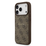 Guess, MagSafe 4G PU Leather Case with Classic Logo, iPhone 17 Pro