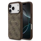 Guess, MagSafe 4G PU Leather Case with Classic Logo, iPhone 17 Pro