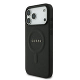 Guess, MagSafe PU Saffiano Leather Case with Classic Logo, iPhone 17 Pro