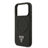 Guess, MagSafe PU Leather Case with Triangle Logo, iPhone 17 Pro