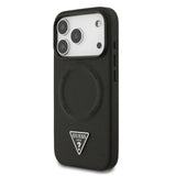 Guess, MagSafe PU Leather Case with Triangle Logo, iPhone 17 Pro